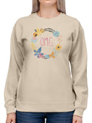 Snarky Florals X. Sweatshirt -June Erica Vess Designs