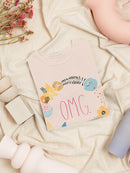 Snarky Florals X. T-shirt -June Erica Vess Designs