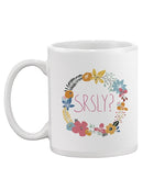 Snarky Florals. Xi Mug -June Erica Vess Designs