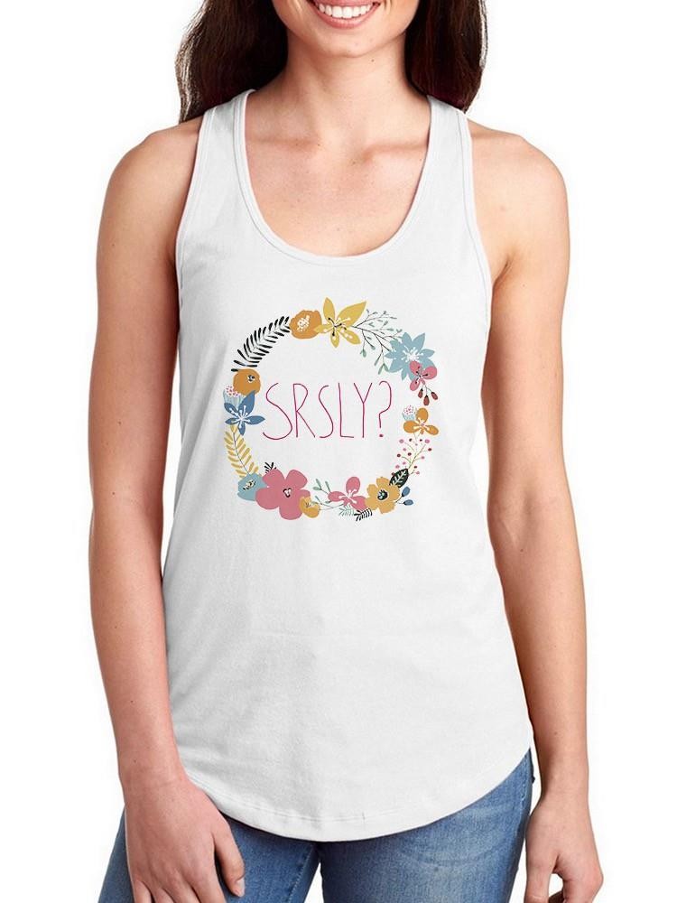 Snarky Florals Xi. T-shirt -June Erica Vess Designs