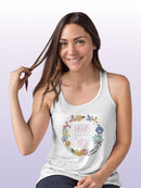 Snarky Florals Xii. T-shirt -June Erica Vess Designs