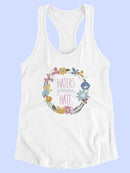 Snarky Florals Xii. T-shirt -June Erica Vess Designs