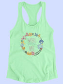 Snarky Florals Xii. T-shirt -June Erica Vess Designs