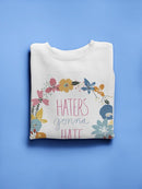 Snarky Florals Xii. Sweatshirt -June Erica Vess Designs