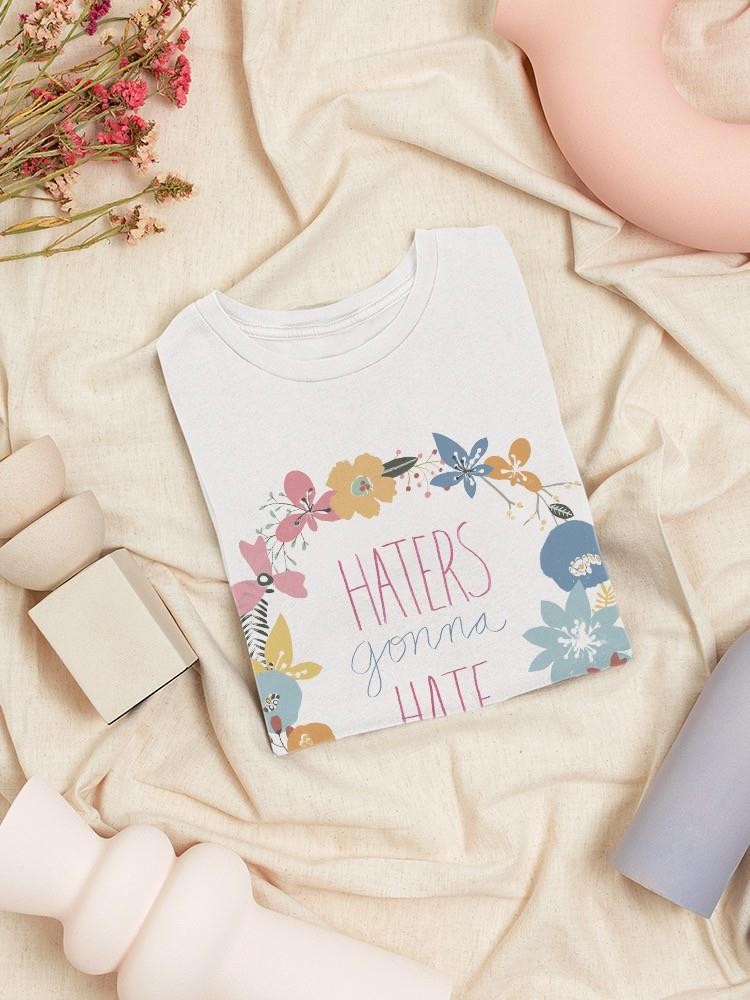 Snarky Florals Xii. T-shirt -June Erica Vess Designs