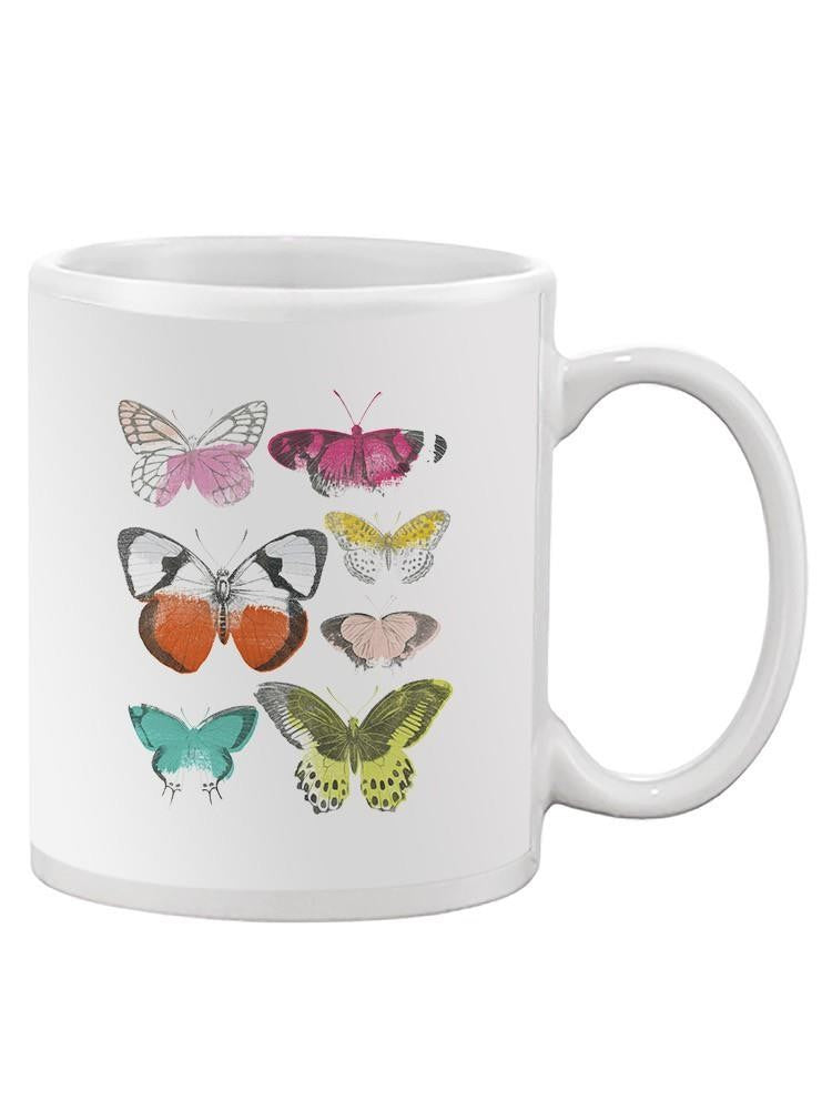Chromatic Butterflies I Mug -June Erica Vess Designs
