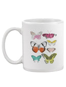 Chromatic Butterflies I Mug -June Erica Vess Designs