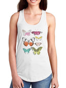 Chromatic Butterflies I T-shirt -June Erica Vess Designs