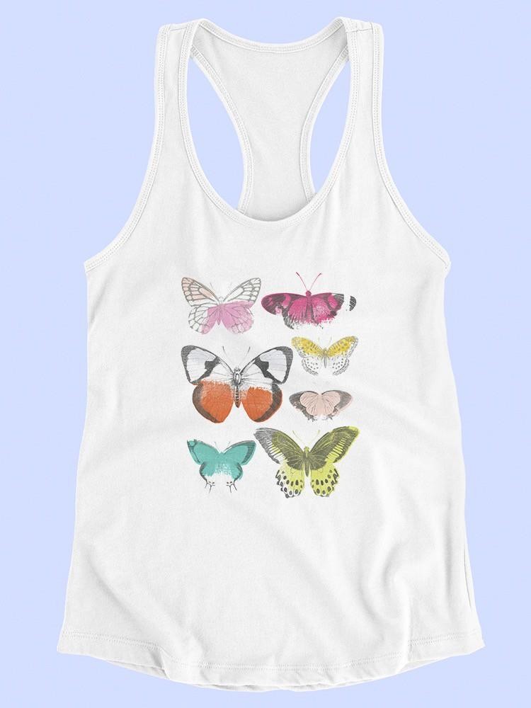 Chromatic Butterflies I T-shirt -June Erica Vess Designs