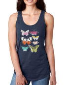 Chromatic Butterflies I T-shirt -June Erica Vess Designs