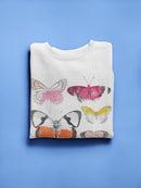 Chromatic Butterflies I Sweatshirt -June Erica Vess Designs