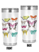 Chromatic Butterflies Ii. Tumbler -June Erica Vess Designs