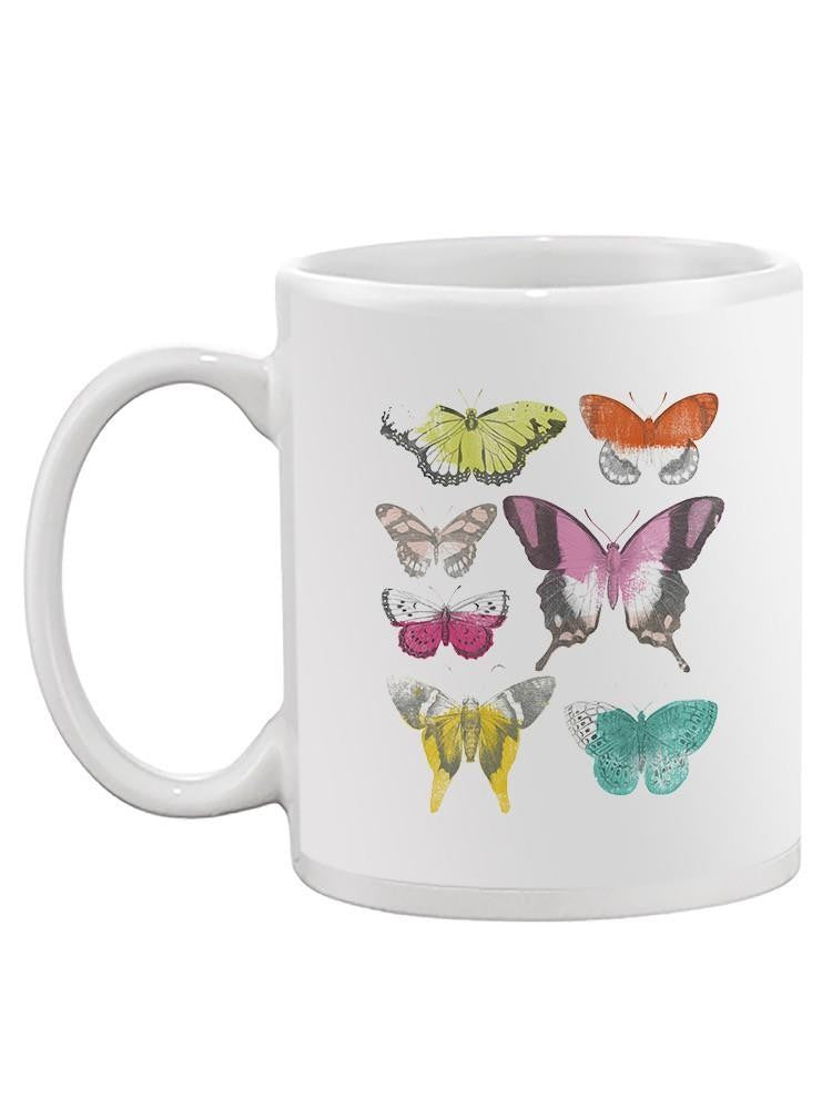 Chromatic Butterflies Ii. Mug -June Erica Vess Designs