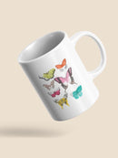 Chromatic Butterflies Ii. Mug -June Erica Vess Designs