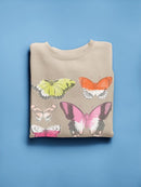 Chromatic Butterflies Ii Sweatshirt -June Erica Vess Designs