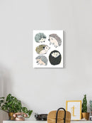 Prickle Pals Ii. Wall Art -June Erica Vess Designs