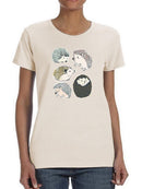 Prickle Pals Ii T-shirt -June Erica Vess Designs
