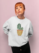 Punny Plant I Sweatshirt -June Erica Vess Designs