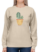 Punny Plant I Sweatshirt -June Erica Vess Designs