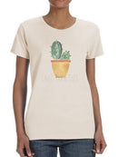 Punny Plant I T-shirt -June Erica Vess Designs