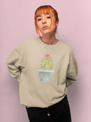 Punny Plant Ii Sweatshirt -June Erica Vess Designs