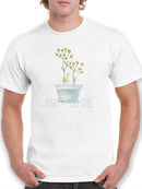 Punny Plant Iii T-shirt -June Erica Vess Designs