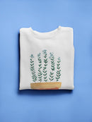 Punny Plant Iv Sweatshirt -June Erica Vess Designs