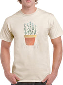 Punny Plant Iv T-shirt -June Erica Vess Designs