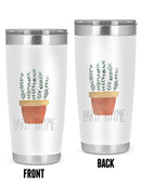 Punny Plant Iv. Tumbler -June Erica Vess Designs