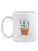 Punny Plant Iv. Mug -June Erica Vess Designs