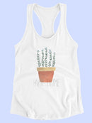 Punny Plant Iv T-shirt -June Erica Vess Designs
