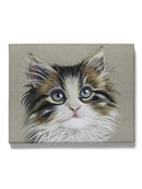 Kitten Portrait Ii Wall Art -Lily Liama Designs