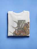 Majestic Butterfly Ii. Sweatshirt -Lily Liama Designs