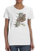 Majestic Butterfly Ii. T-shirt -Lily Liama Designs
