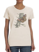 Majestic Butterfly Ii. T-shirt -Lily Liama Designs