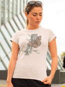 Majestic Butterfly Ii. T-shirt -Lily Liama Designs