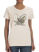 Majestic Butterfly Iii. T-shirt -Lily Liama Designs