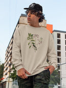Catesby Bird Botanical Art Sweatshirt -Mark Catesby Designs