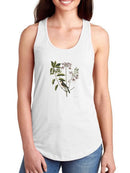 Catesby Bird Botanical Art T-shirt -Mark Catesby Designs