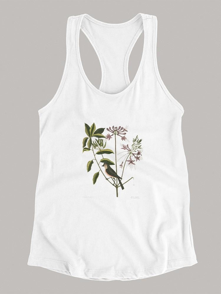 Catesby Bird Botanical Art T-shirt -Mark Catesby Designs