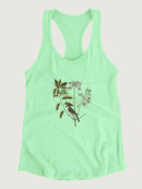 Catesby Bird Botanical Art T-shirt -Mark Catesby Designs