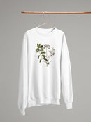 Catesby Bird Botanical Art Sweatshirt -Mark Catesby Designs