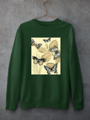 Spa Butterflies In Nature Sweatshirt -Megan Meagher Designs