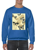Spa Butterflies In Nature Sweatshirt -Megan Meagher Designs