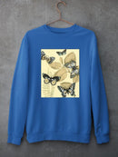 Spa Butterflies In Nature Sweatshirt -Megan Meagher Designs