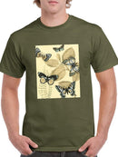 Spa Butterflies In Nature T-shirt -Megan Meagher Designs