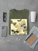 Spa Butterflies In Nature T-shirt -Megan Meagher Designs