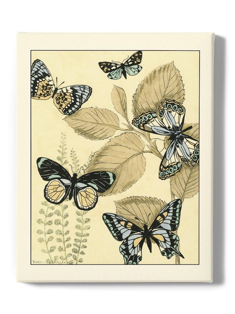 Spa Butterflies In Nature Wall Art -Megan Meagher Designs