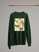 Spa Butterflies In Nature Sweatshirt -Megan Meagher Designs
