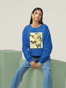 Spa Butterflies In Nature Sweatshirt -Megan Meagher Designs